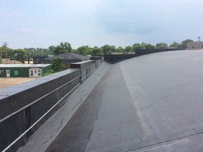 After Rubber Roof Installation