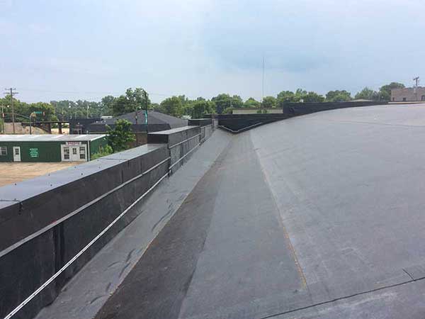 After Rubber Roof Installation